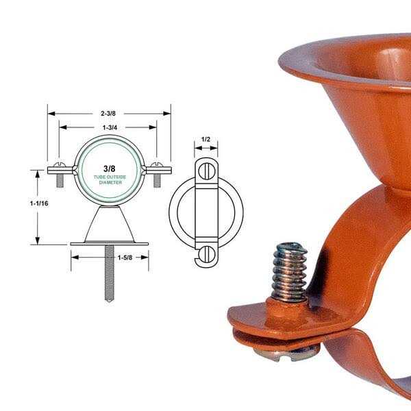 The Plumber’s Choice Pipe Bell Hanger in Copper Plated Steel - Cheap Fitting