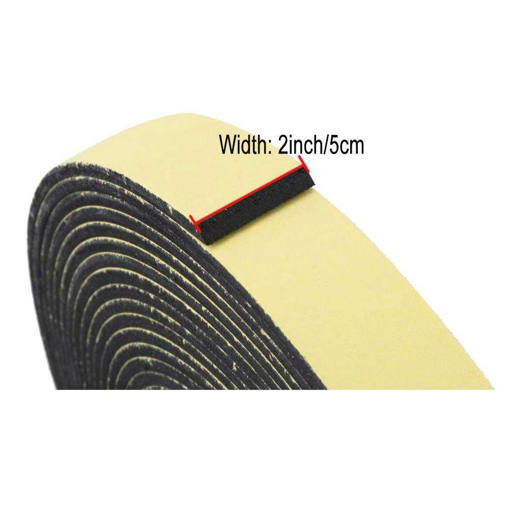 High Density Foam Insulation Tape Adhesive Rubber Strip Seal Door Insulation Foam Tape Weatherstrip - Cheap Fitting