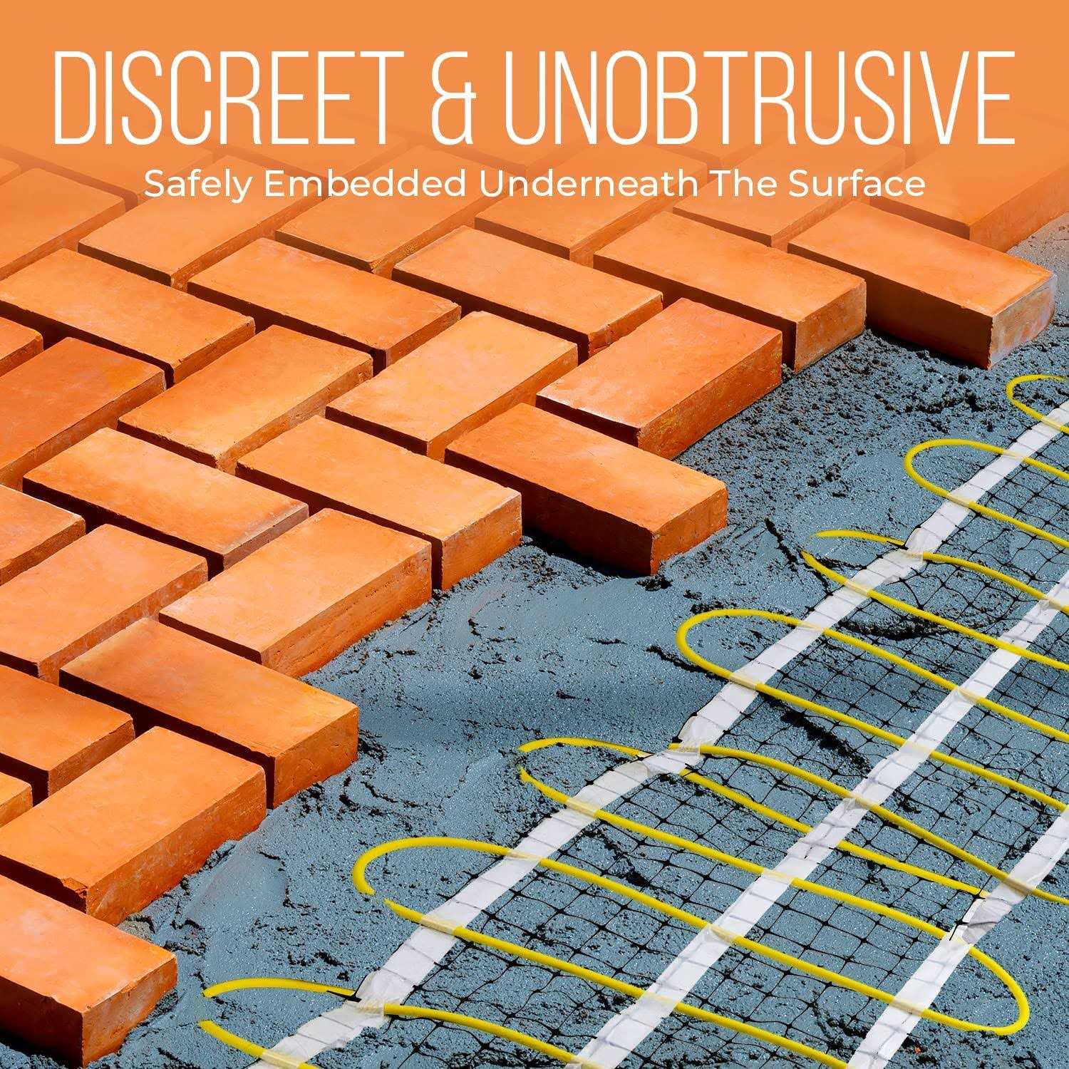 Econohome Outdoor Snow Melting Mat - Cheap Fitting