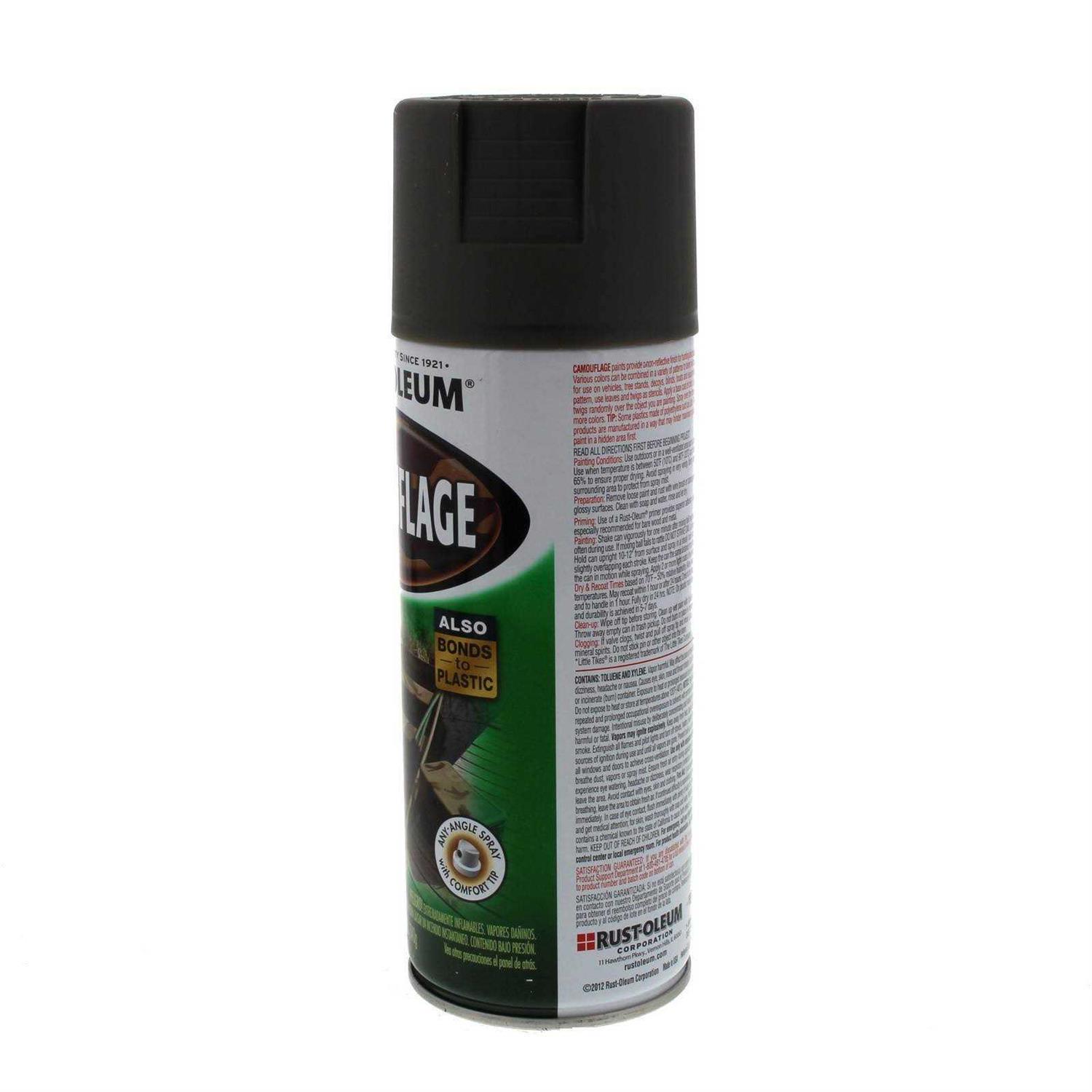 Rust-Oleum 12 oz Camouflage Spray Paint - Cheap Fitting