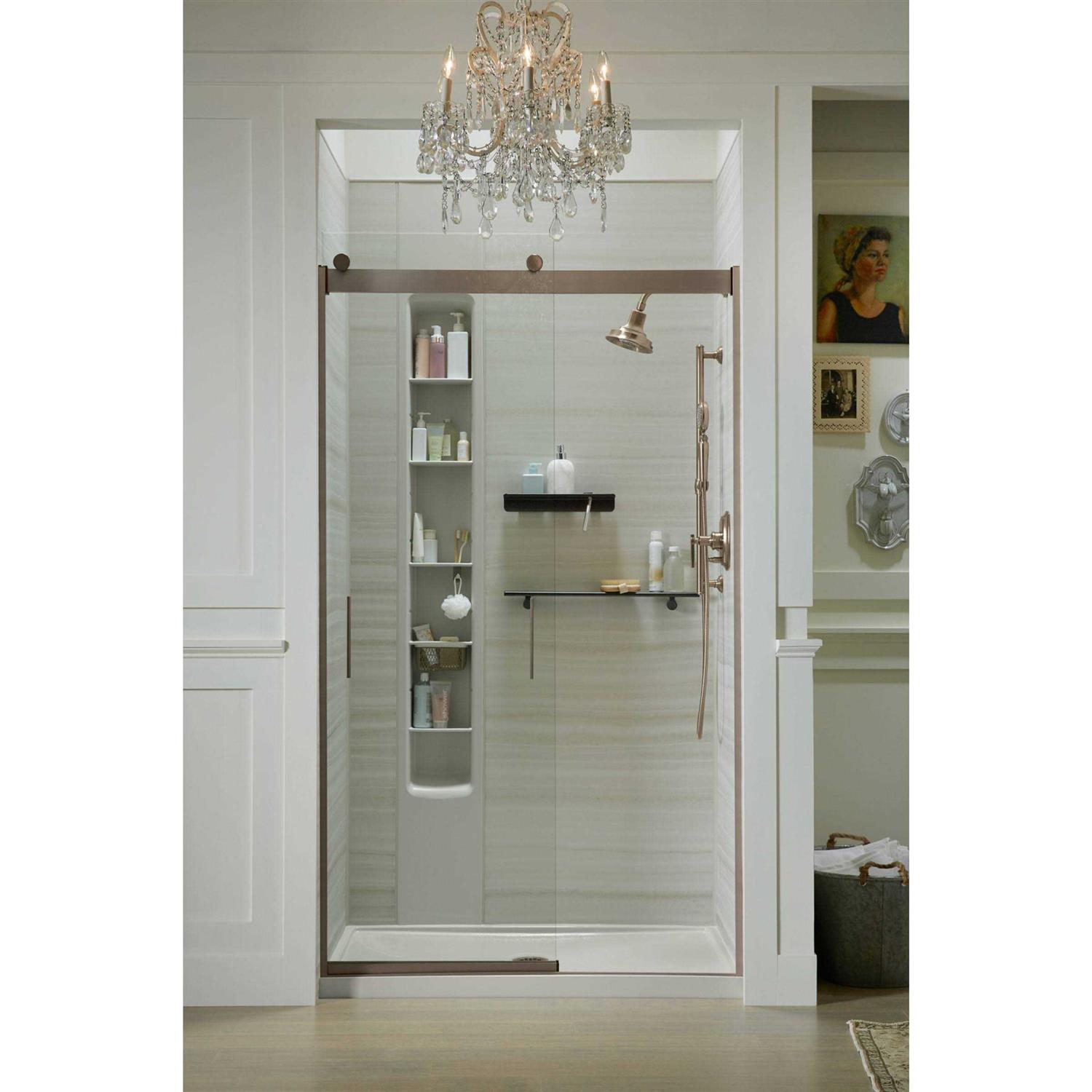 Kohler Rely 48 x 34 Single-Threshold Shower Base with Center Drain K-8461-0 - Cheap Fitting