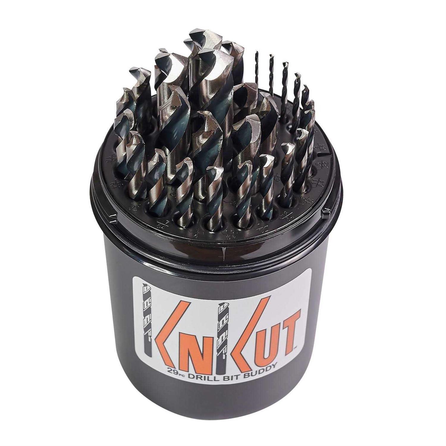 KnKut 29 Piece Fractional Jobber Length Drill Bit Buddy Set 29KK5DB - Cheap Fitting