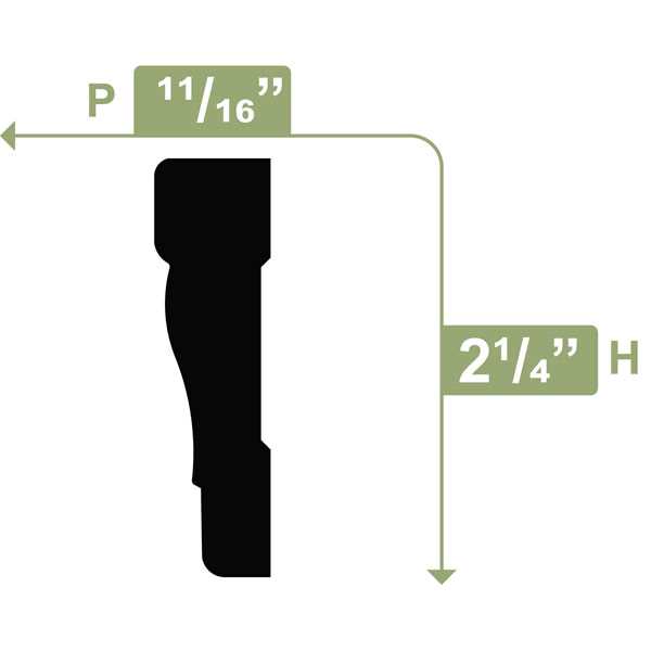 RELIABILT 11/16-in x 2-1/4-in x 7-ft Primed Pine Casing WM356X84FPPI - Cheap Fitting