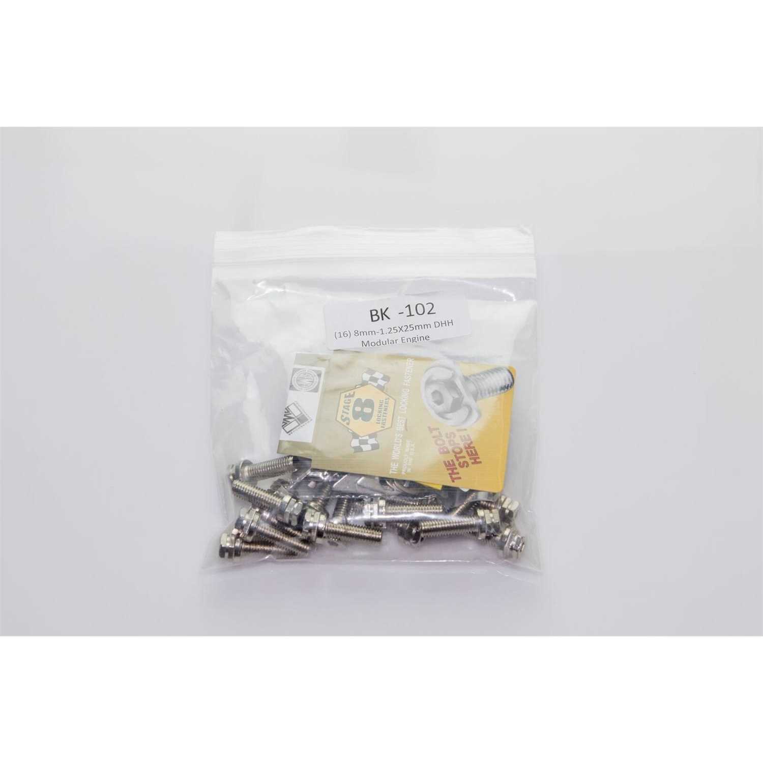 Kooks Ford Modular V8 2V/3V/4V Stage 8 Locking Header Bolt Kit BK102 - Cheap Fitting