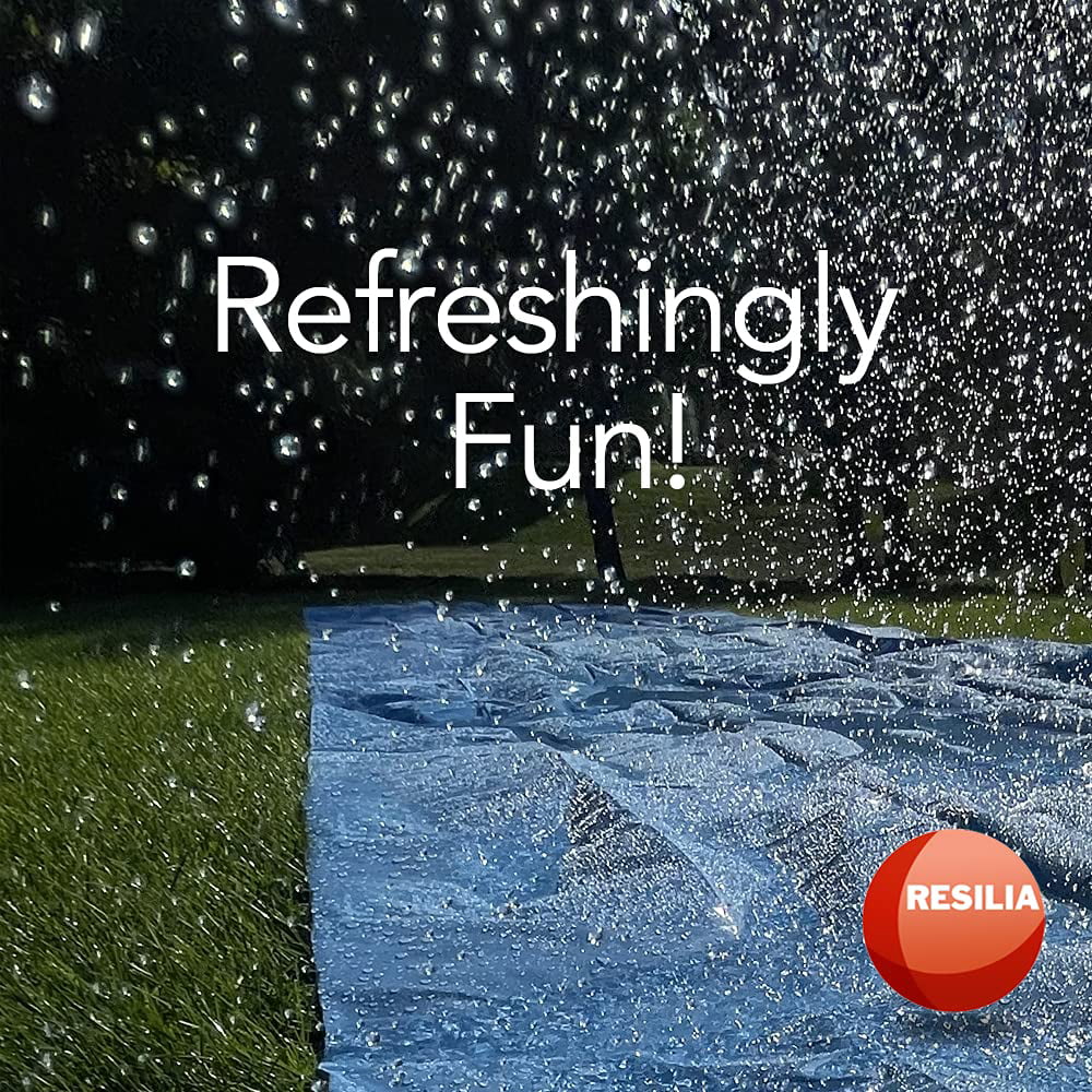 Resilia XL, 20' x 6' Super Slip Lawn Waterslide With Hold Steady Stakes - Cheap Fitting