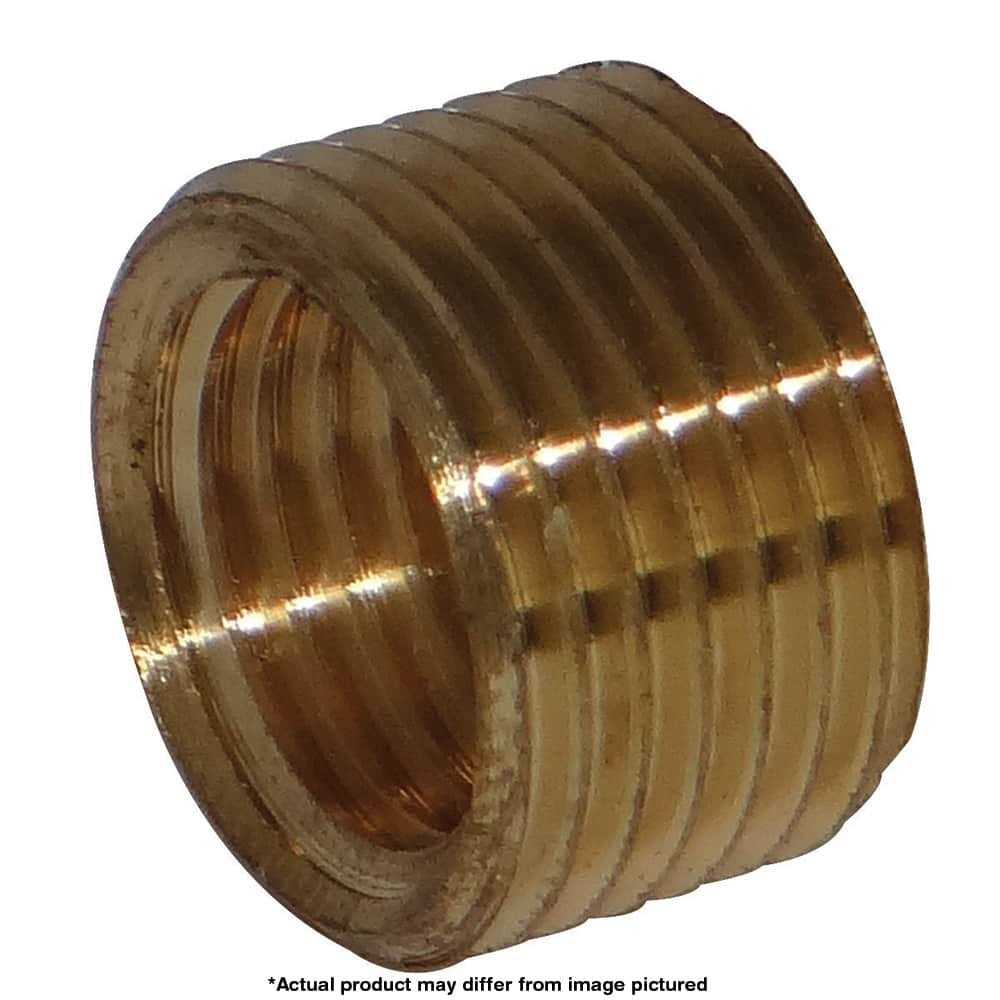 JMF 1/2 in. MPT x 3/8 in. Dia. FPT Brass Pipe Face Bushing - Cheap Fitting