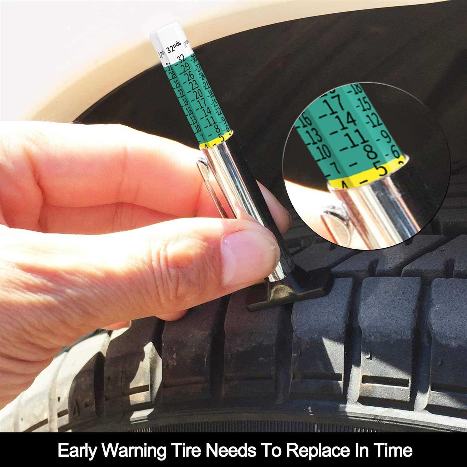 GODESON 88702 Smart Color Coded Tire Tread Depth Gauge - Cheap Fitting