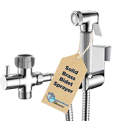 Hammerhead Showers All Metal Handheld Bidet Sprayer For Toilet Universal Leak - Cheap Fitting
