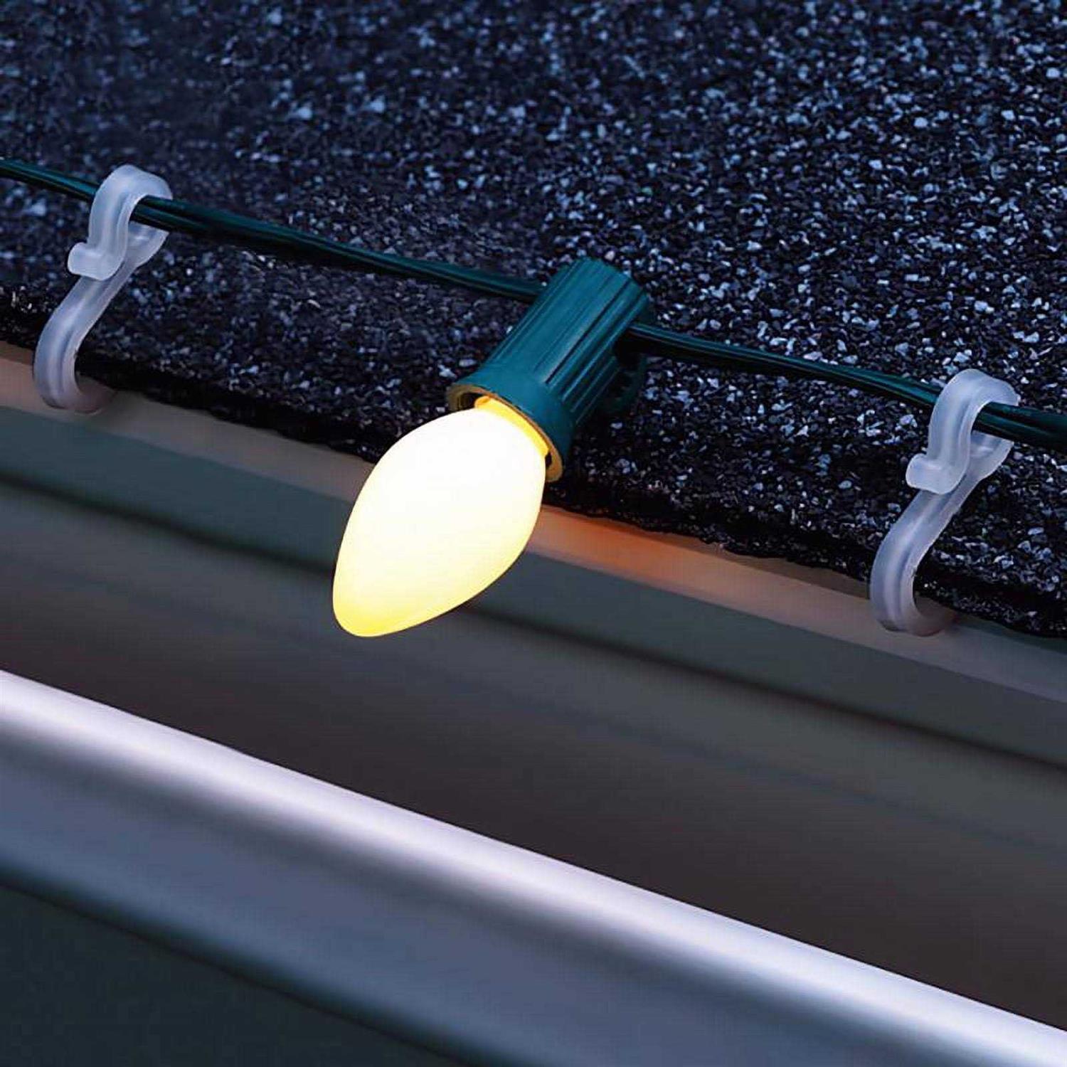 Celebrations Plastic Holiday Gutter & Shingle S-Hook Clips - Cheap Fitting