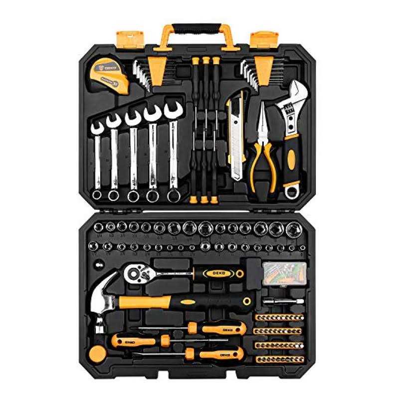 EFFICERE 40-Piece All Purpose Household Pink Tool Kit for Girls, Ladies and Women - Cheap Fitting