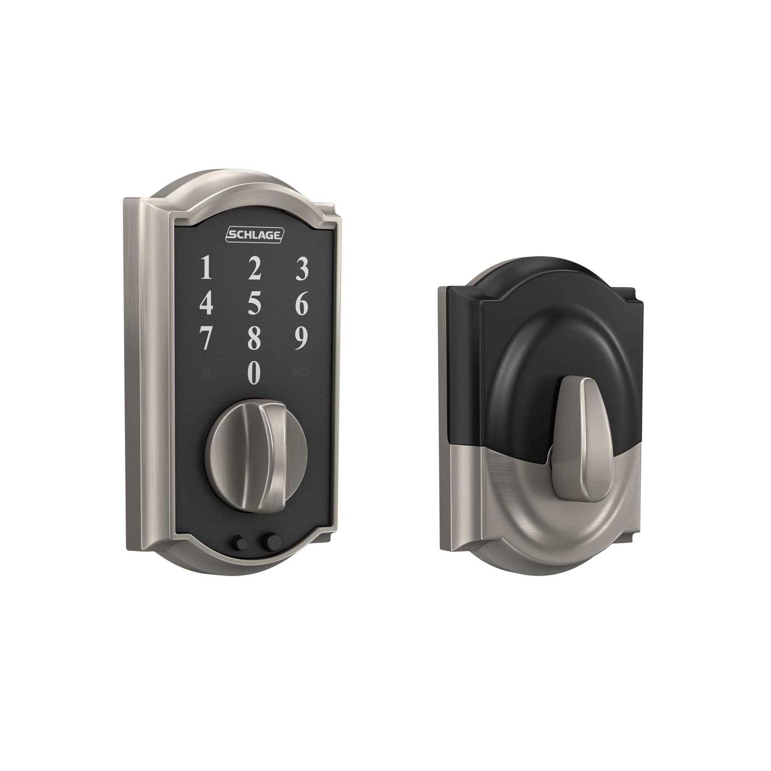 Schlage Camelot Touch Deadbolt - Cheap Fitting
