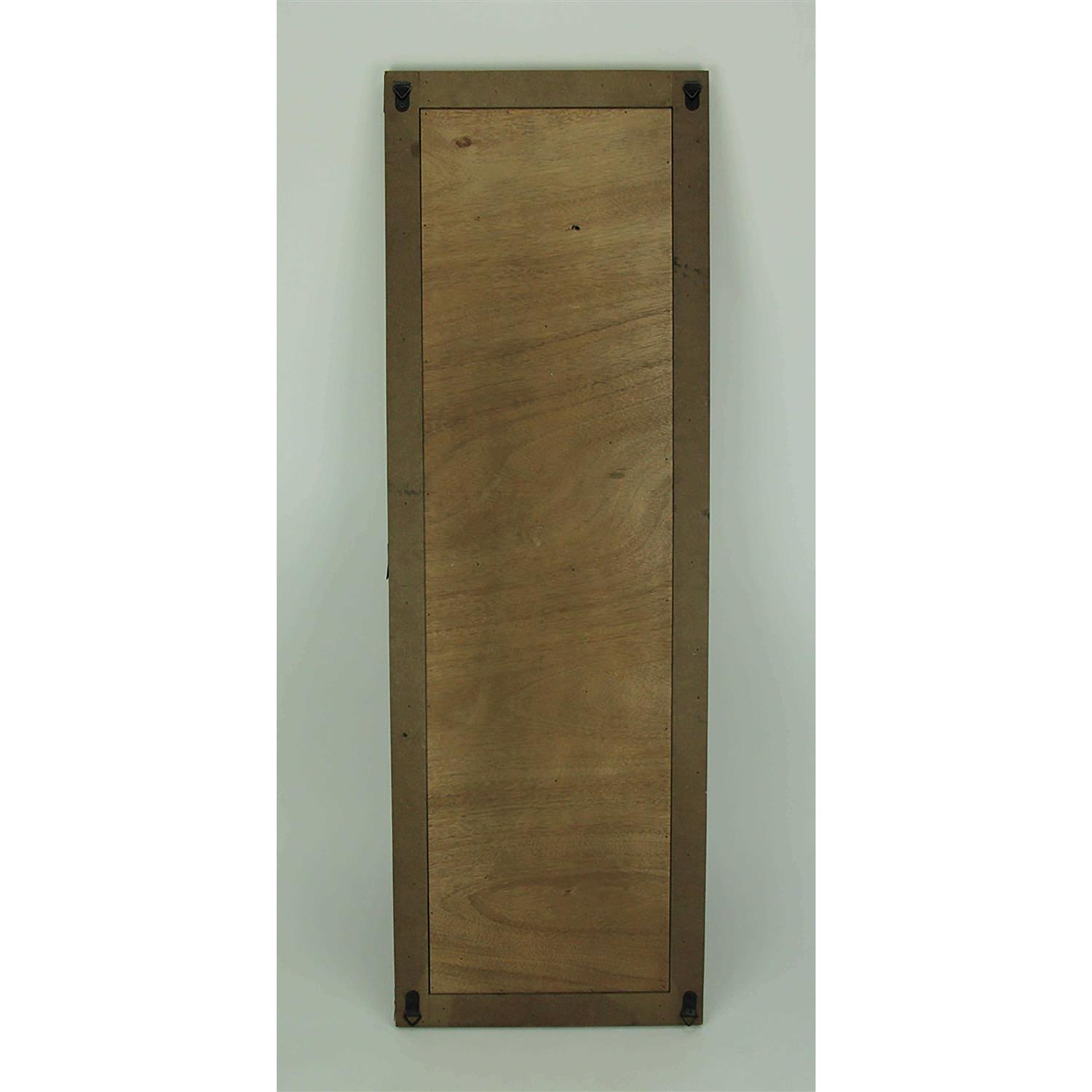Rustic Wood Farmhouse Barn Door Wall Hanging - Cheap Fitting