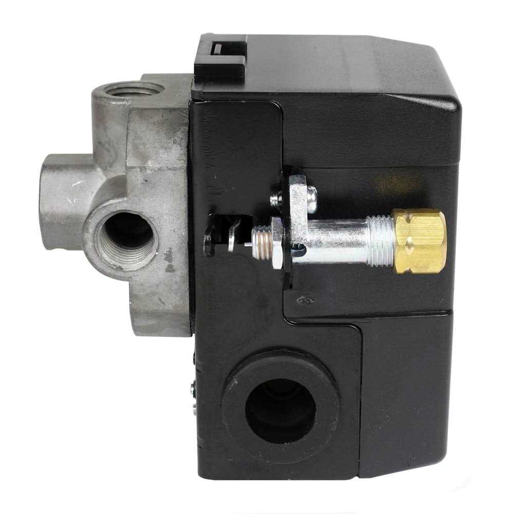 lefoo Phoenix Pressure Control 69MB7LY2C 95/125 PSI 4-Port Air Compressor Switch w - Cheap Fitting