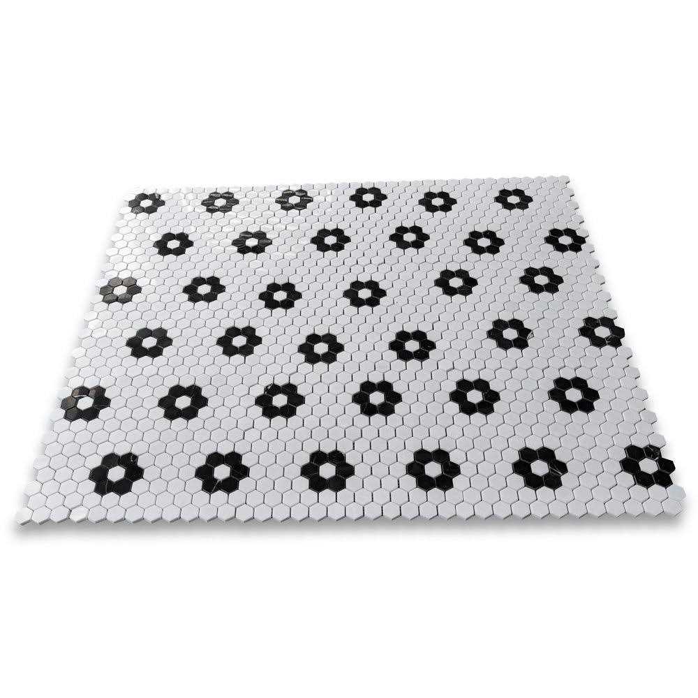 10 x 11 Marble Mosaic Wall & Floor Tile Marble Online - Cheap Fitting