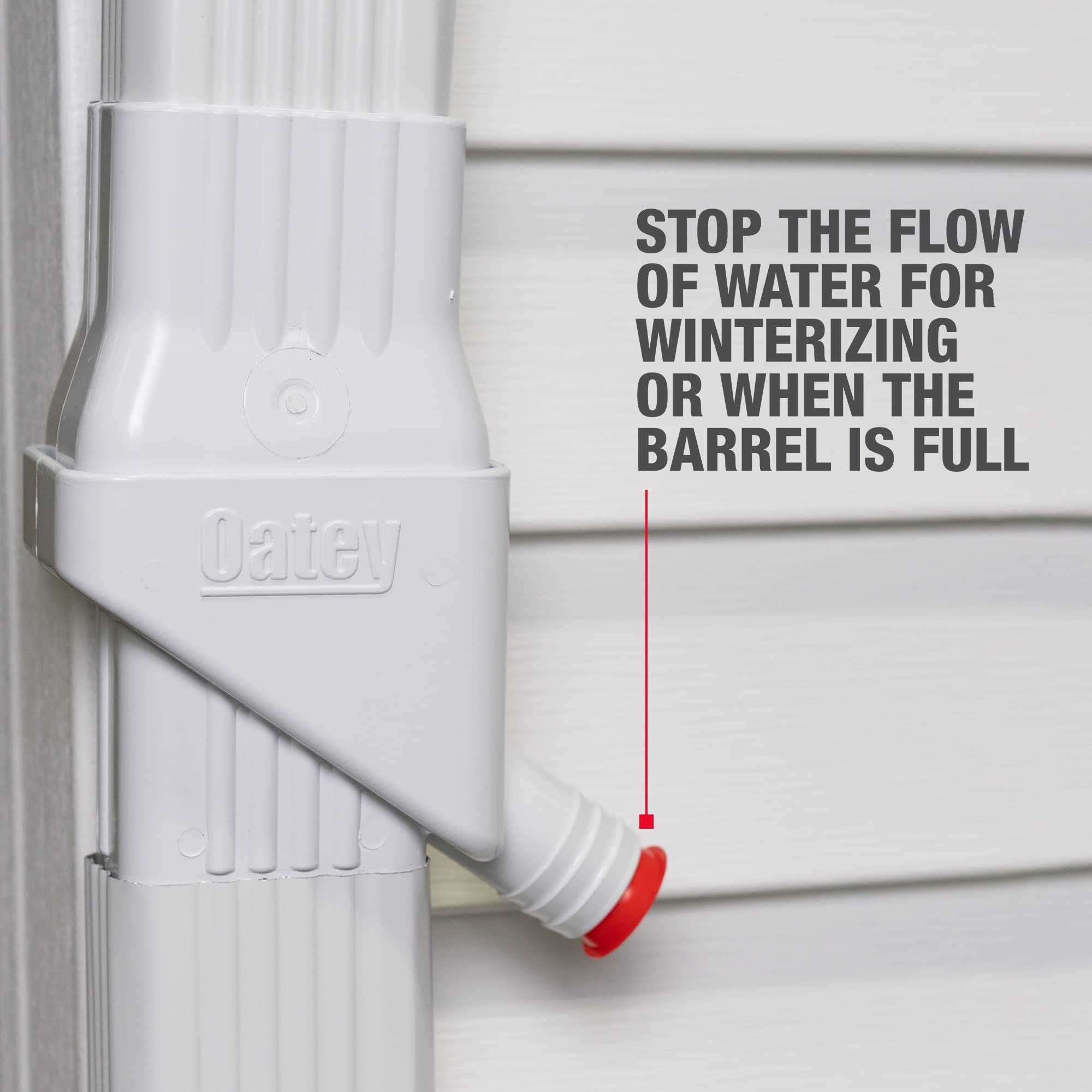 Oatey Mystic Rainwater Collection System - Cheap Fitting