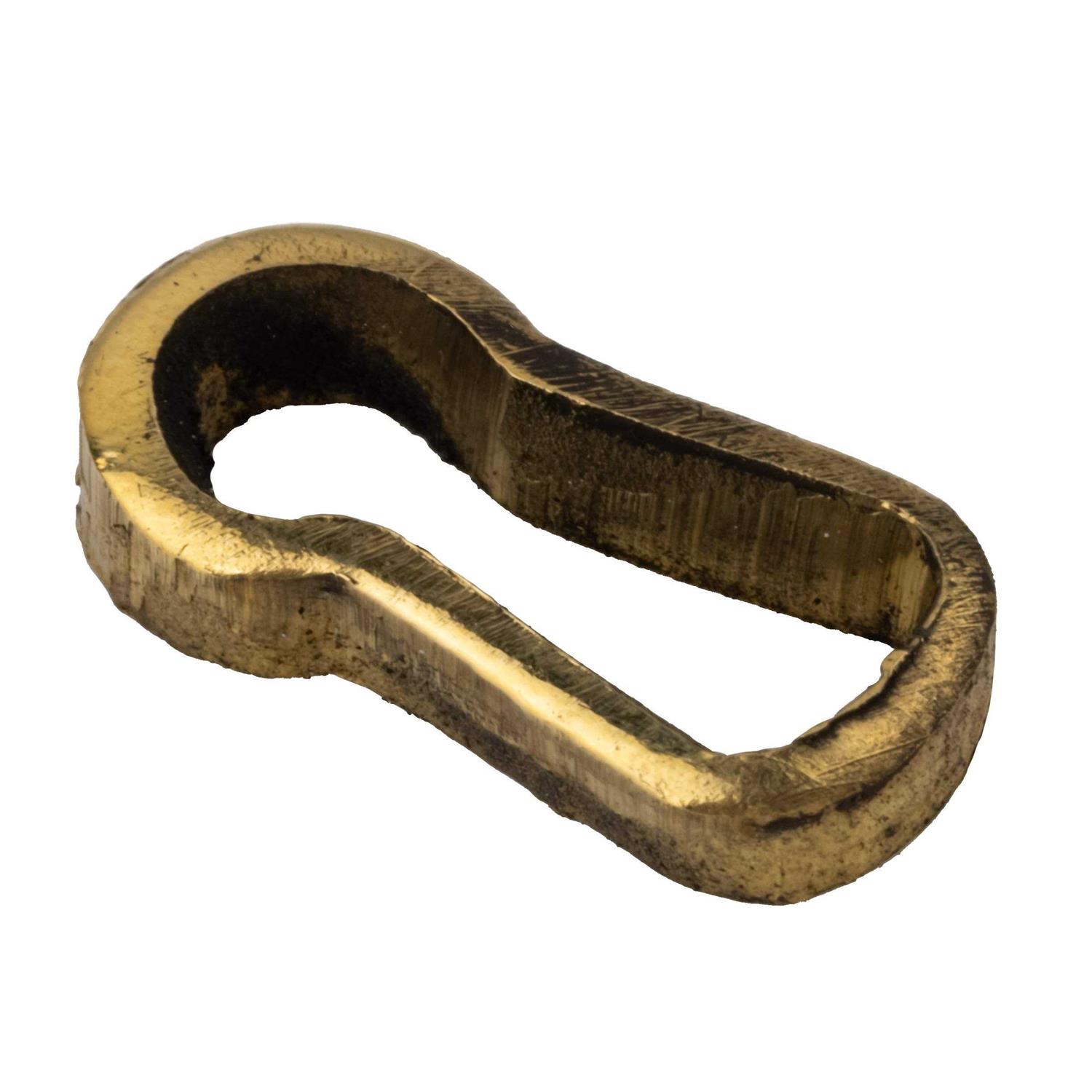 Cast Brass Furniture Keyhole Insert - Cheap Fitting