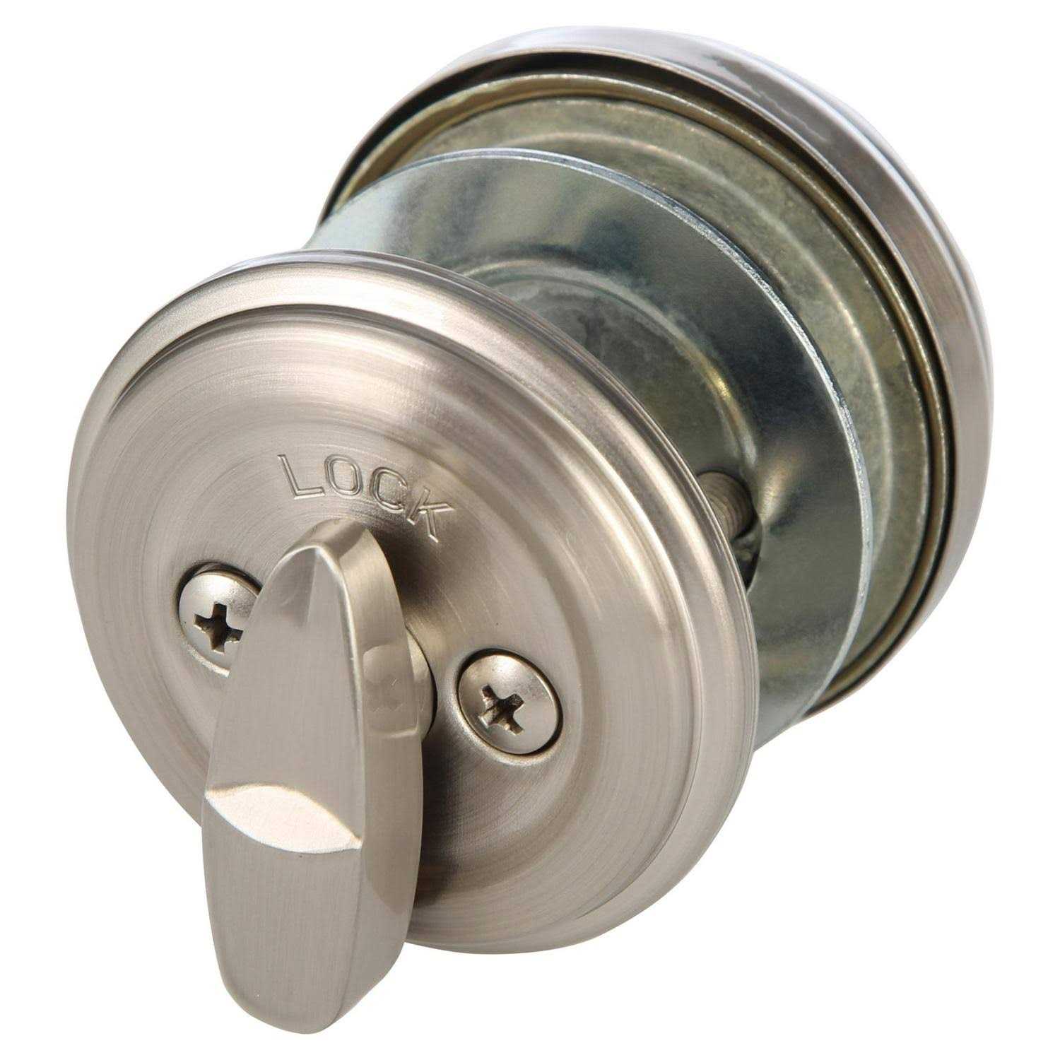 Kwikset Tustin Entry Lever Deadbolt - Cheap Fitting
