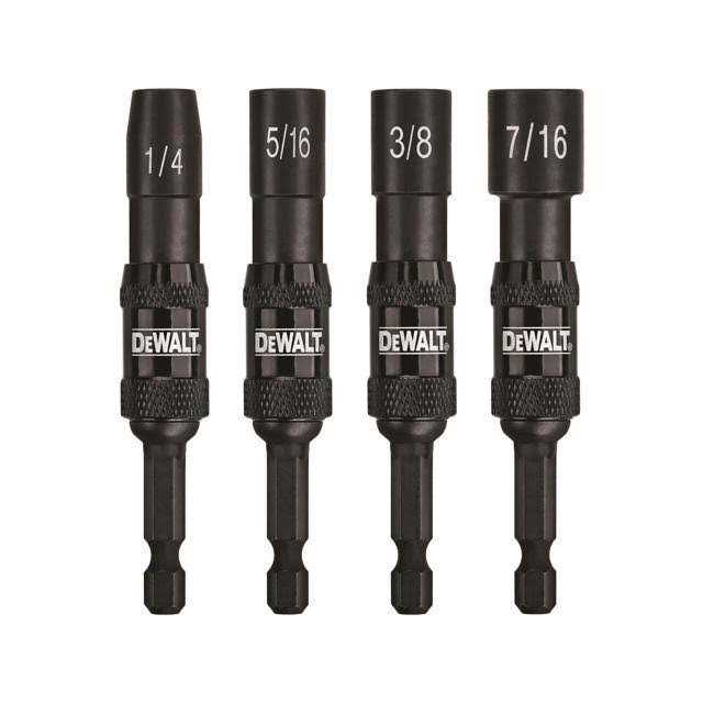 DEWALT 4-Piece Impact Ready Pivoting Nut Driver Set DWPVTDRV - Cheap Fitting