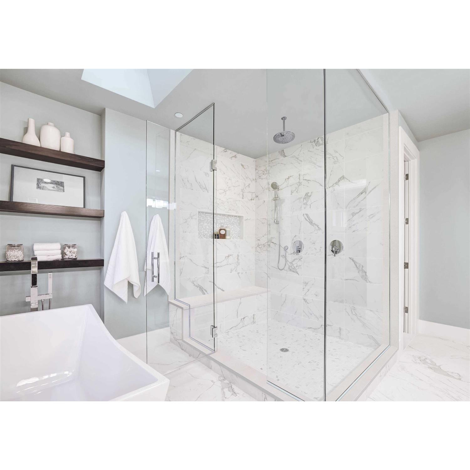 Satori White Cotton Polished Sill 6-in x 84-in Composite Sill Tile 1001-0148-0 - Cheap Fitting