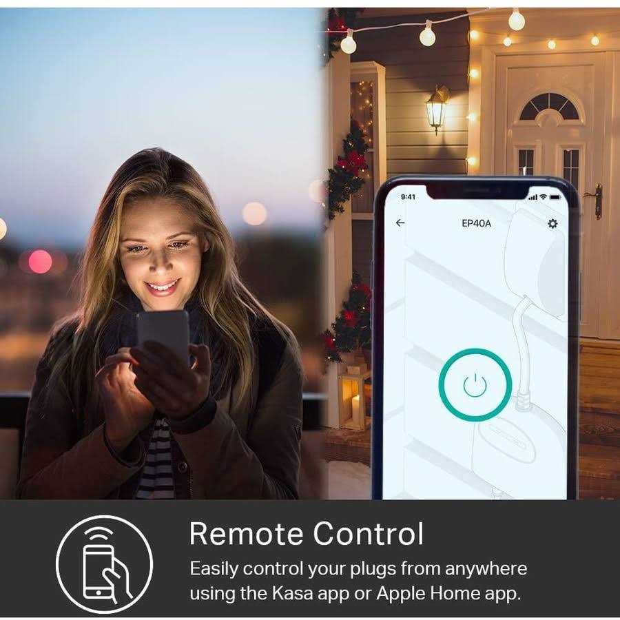 TP-Link Kasa Smart Wi-Fi Outdoor Plug EP40A - Cheap Fitting