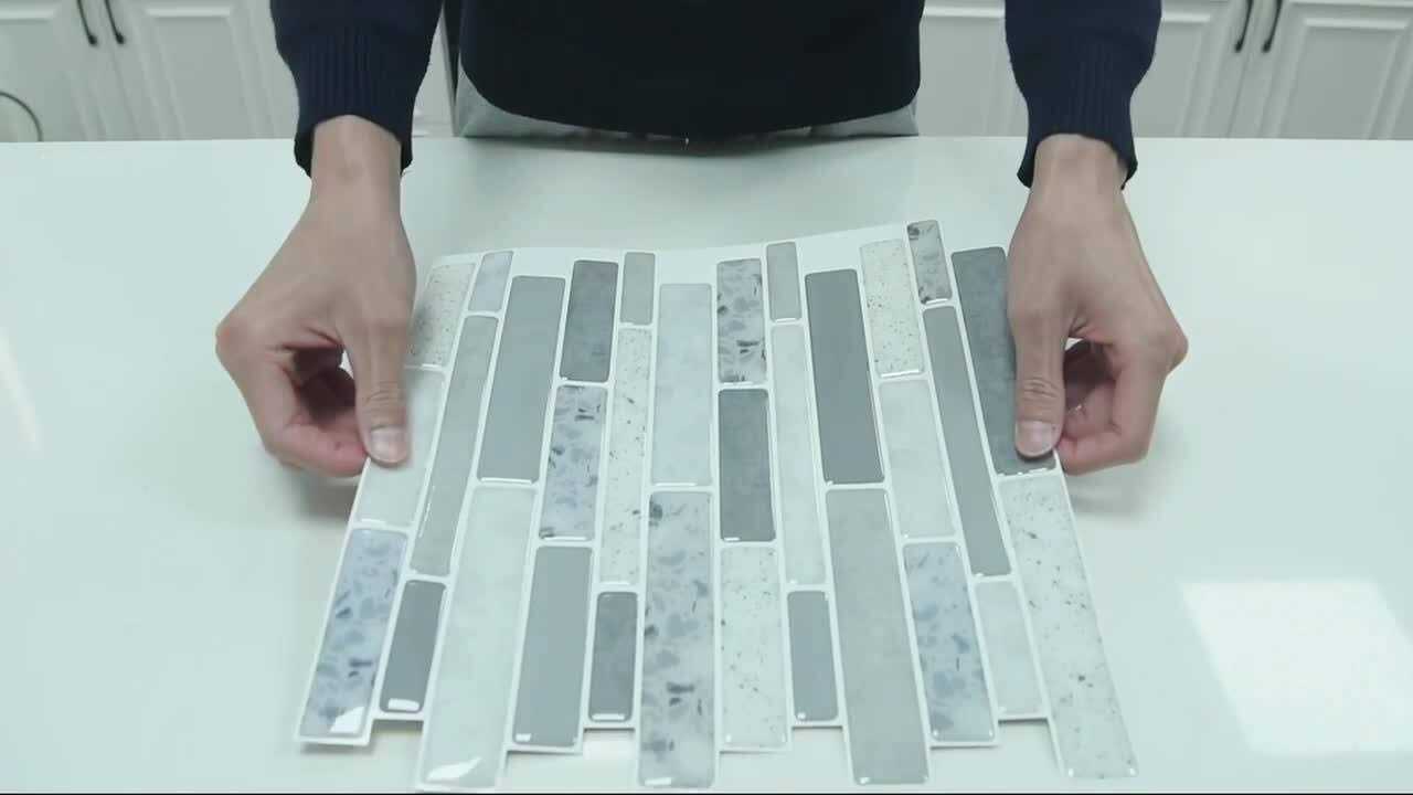 Art3d Peel and Stick Backsplash Subway Tiles - Cheap Fitting