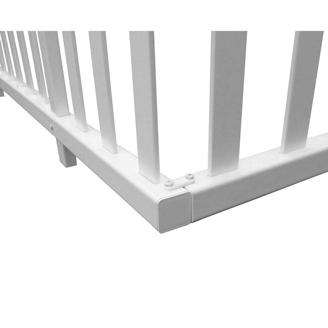 Zippity Outdoor Products ZP19001 No Dig Madison Vinyl Picket Fence - Cheap Fitting