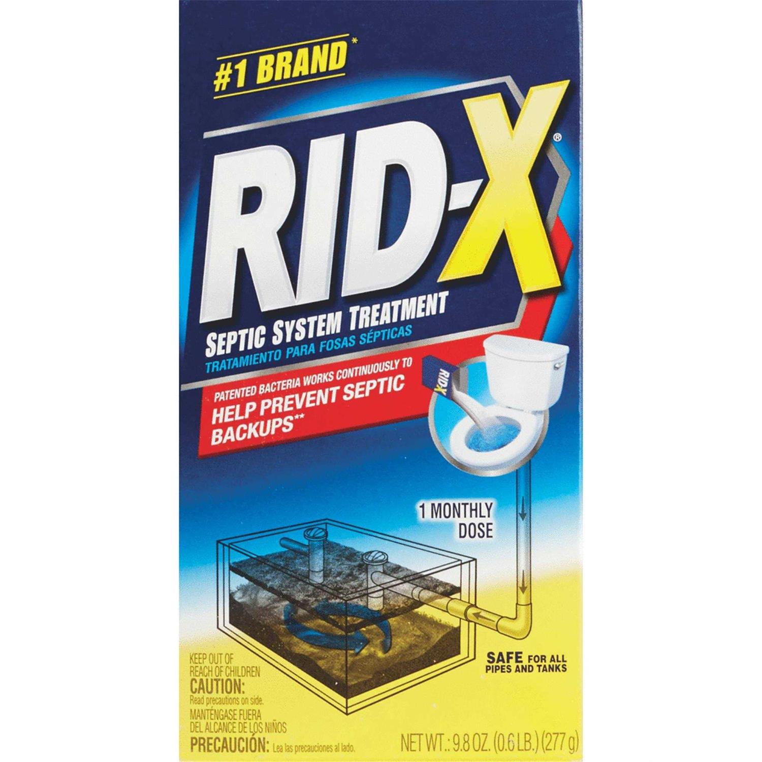 Rid-X Powder Septic Treatment 9.8 Oz - Cheap Fitting
