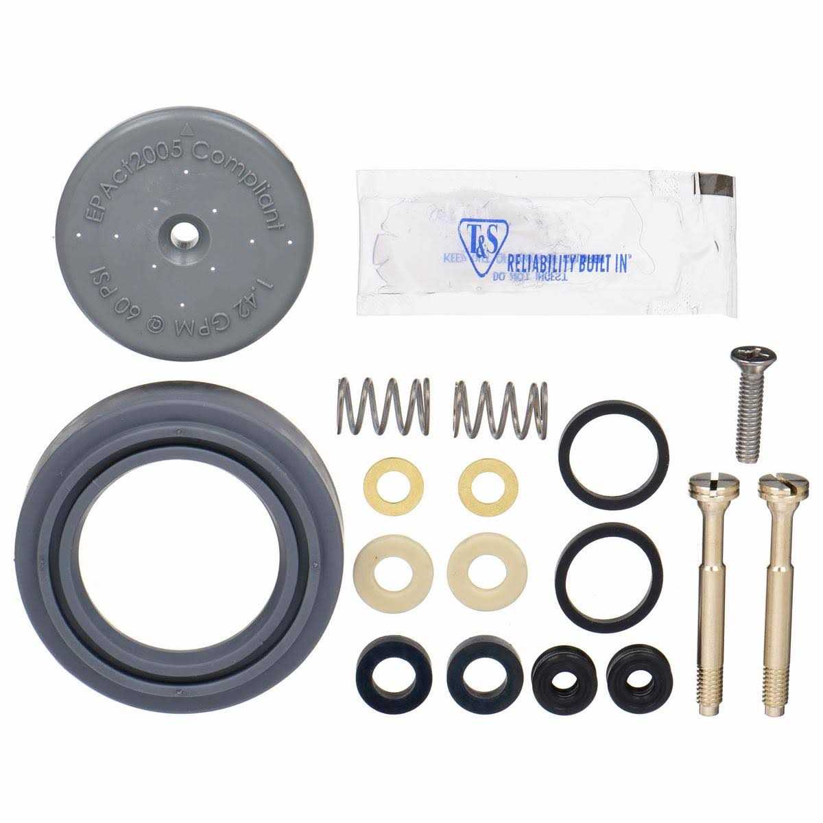 T&S Brass B-10K Repair Kit for B-0107 Spray Valve - Cheap Fitting