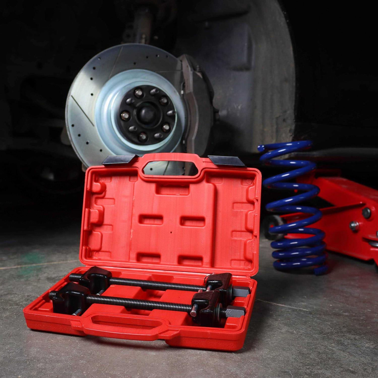 Abn 11.5 Inch Strut Spring Compressor Tool for Macpherson Spring Compression - Cheap Fitting