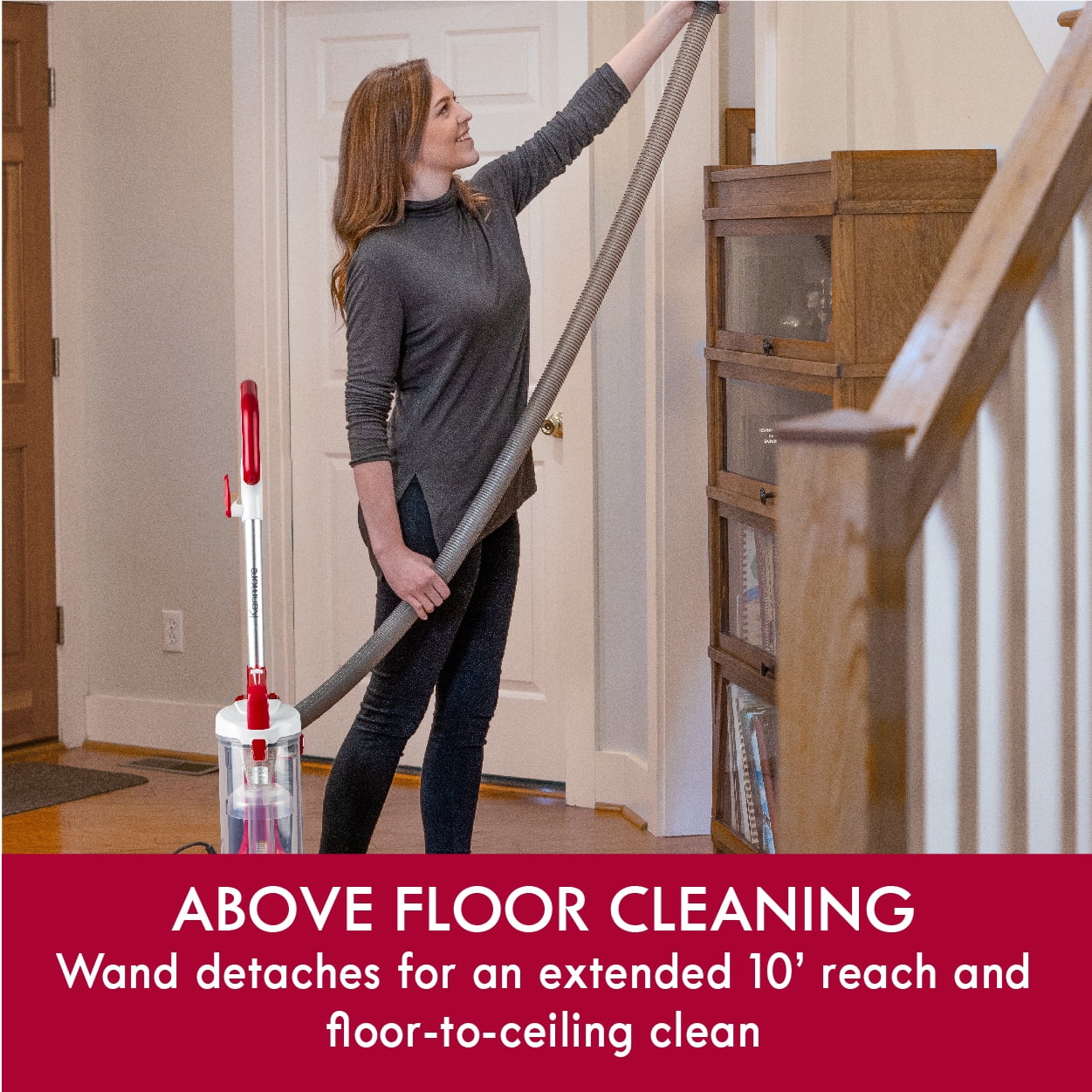 Kenmore DU2015 Bagless Upright Vacuum for Carpet, 18.6lbs - Cheap Fitting