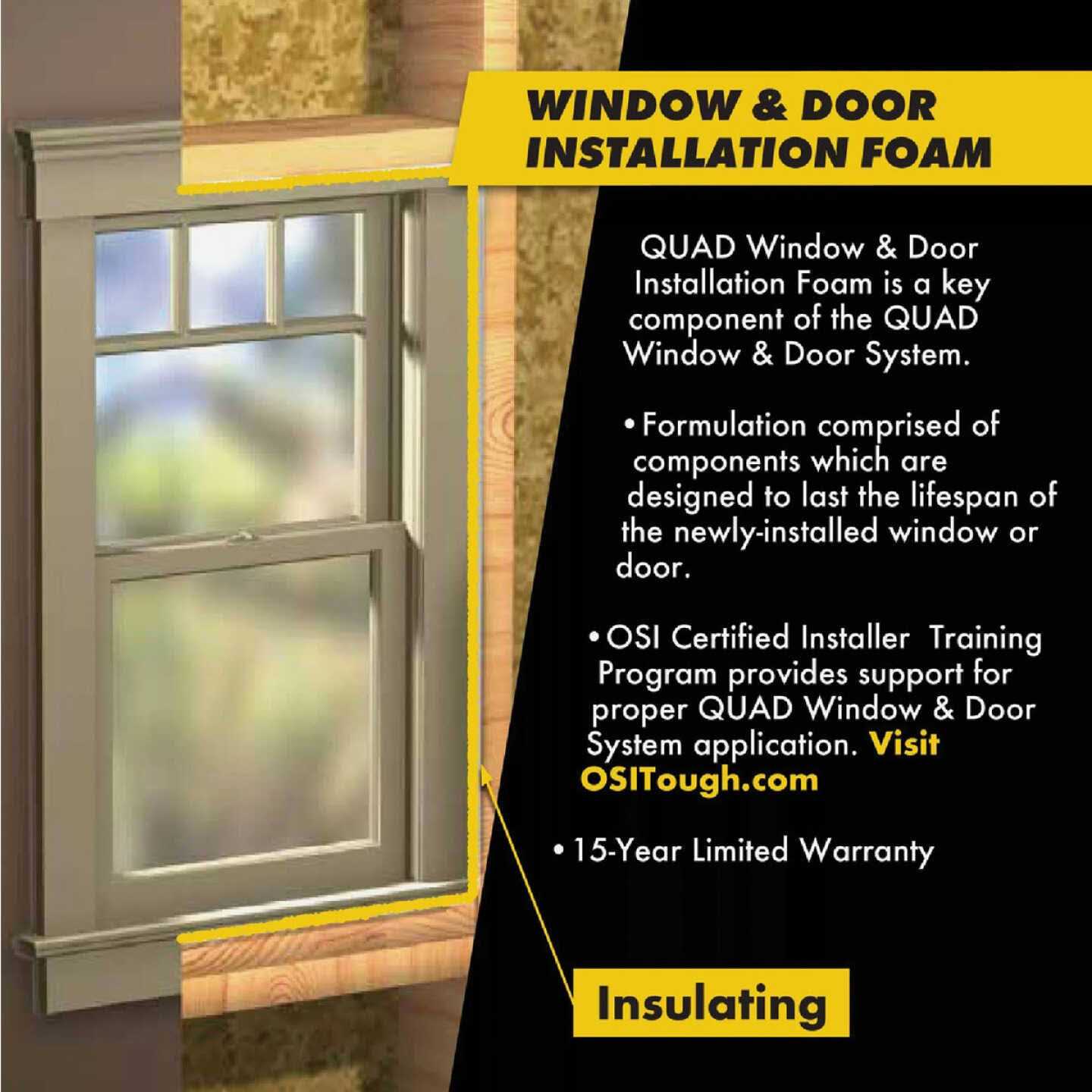 OSI Quad Window & Door Foam Sealant - Cheap Fitting