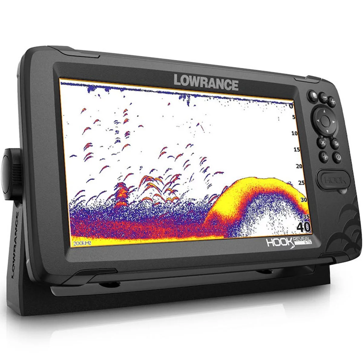 Lowrance 00015851001 Hook Reveal 9 In. Fishfinder TripleShot with Down scan, Sides can Imaging, C-MAP Contour and Mapping - Cheap Fitting