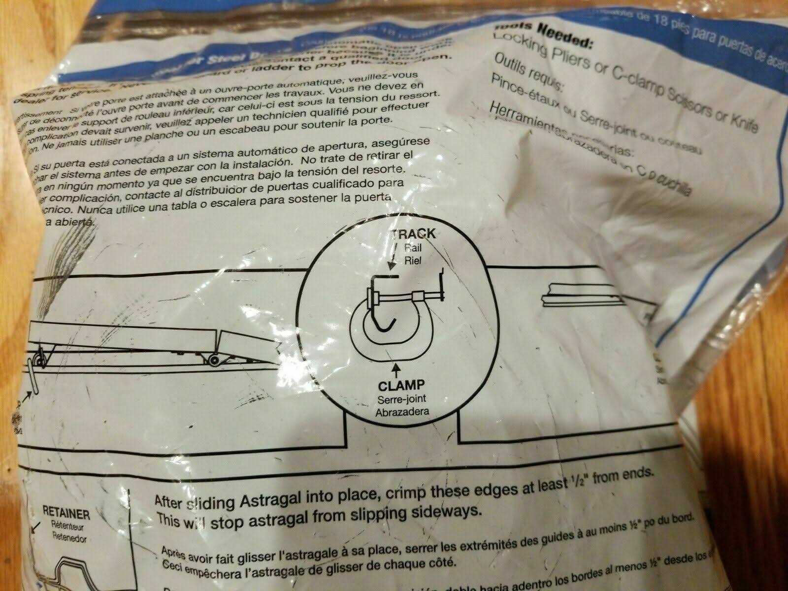 Taliaposy 9 ft. Replacement Bottom Weatherseal - Cheap Fitting