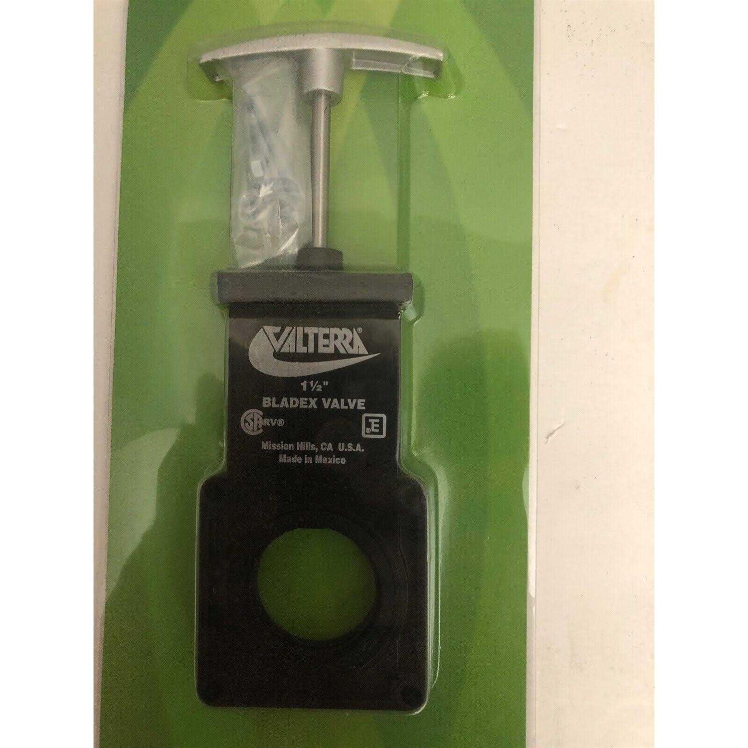 Valterra T1001VPM Bladex Waste Valve with Metal Handle - Cheap Fitting
