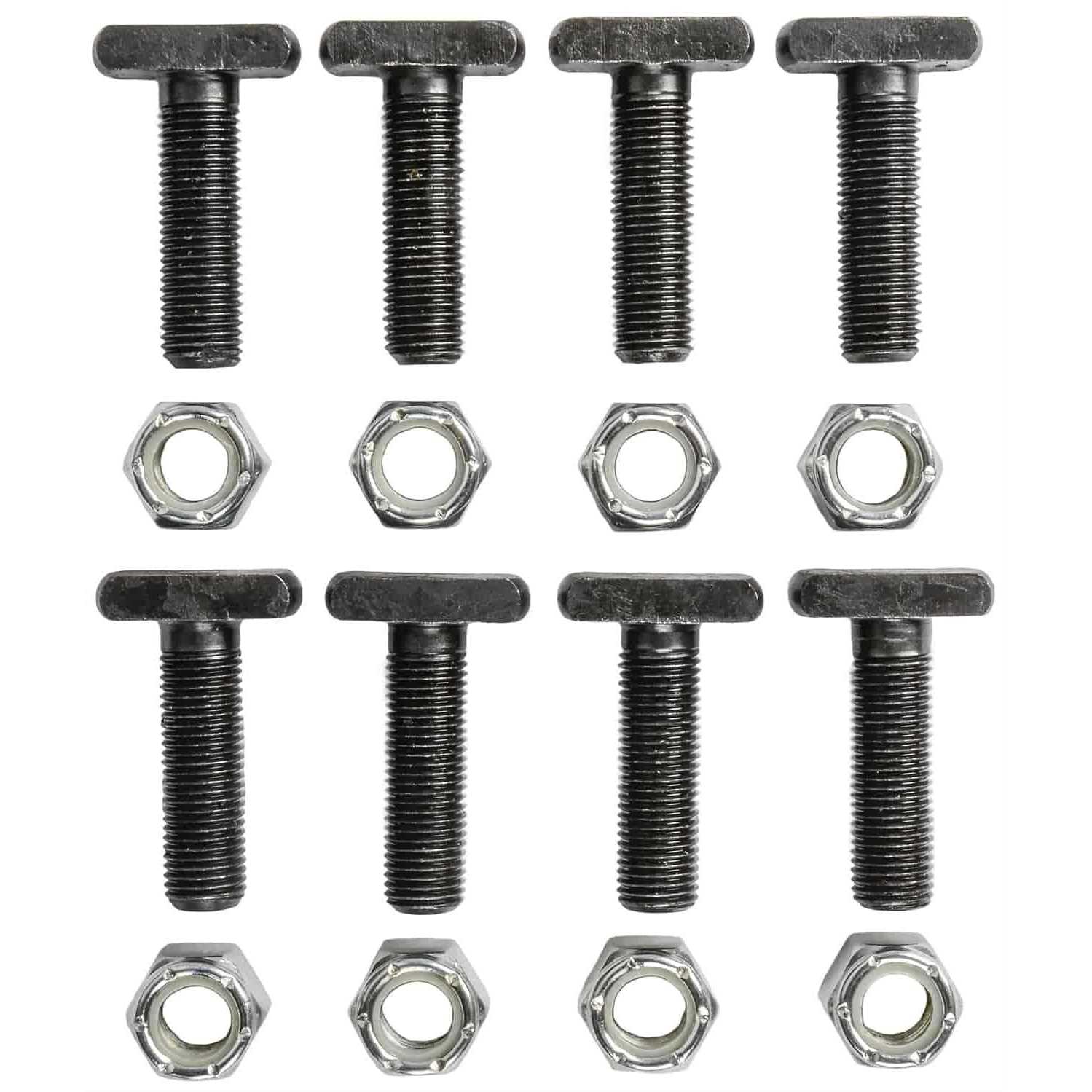 JEGS 60649 T-Bolt Set Thread 3/8 in.-24 Thread Length - Cheap Fitting