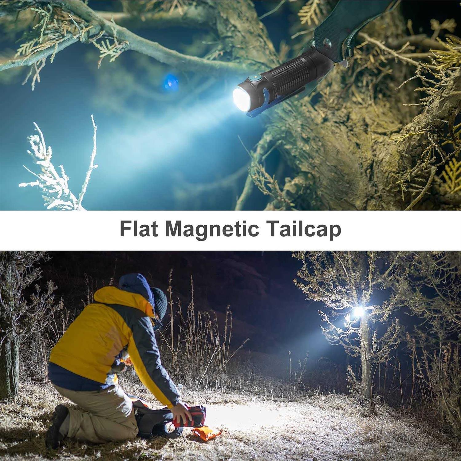 OLIGHT Baton3 Premium Edition 1200 Lumens Compact LED Flashlight Powered by a Single Rechargeable Battery - Cheap Fitting