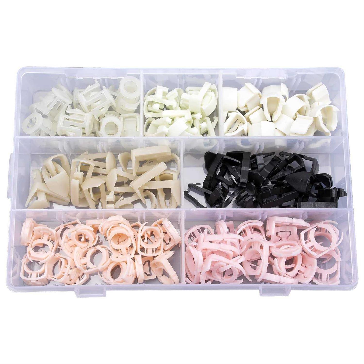 Oautoo 140pcs Fuel Line Retainer Clip Assortment for Ford Gm - Cheap Fitting