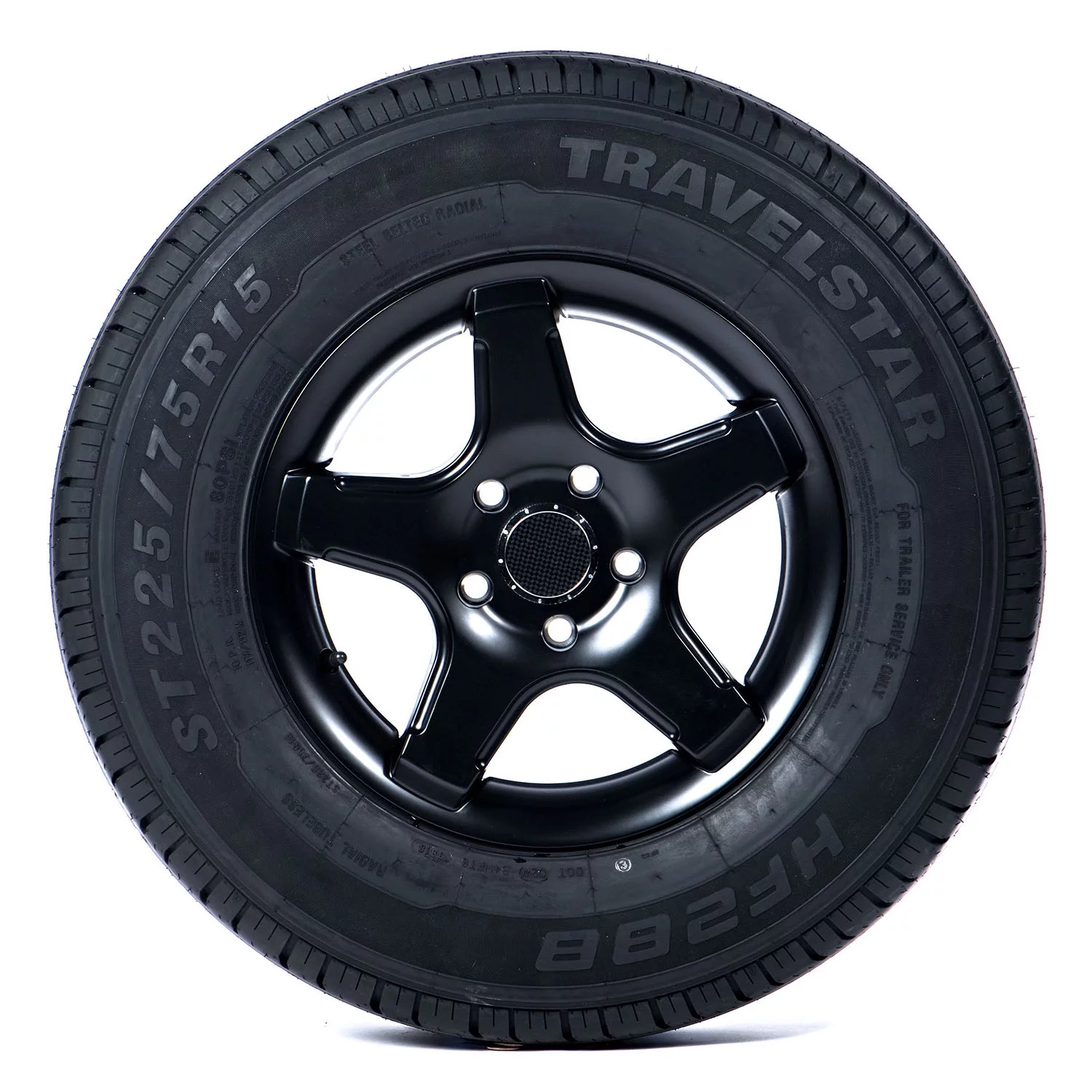 Travelstar HF288 ST225/75R15 117/112M E Trailer Tire - ST 225/75/15 225/75R15 (Tire Only) - Cheap Fitting