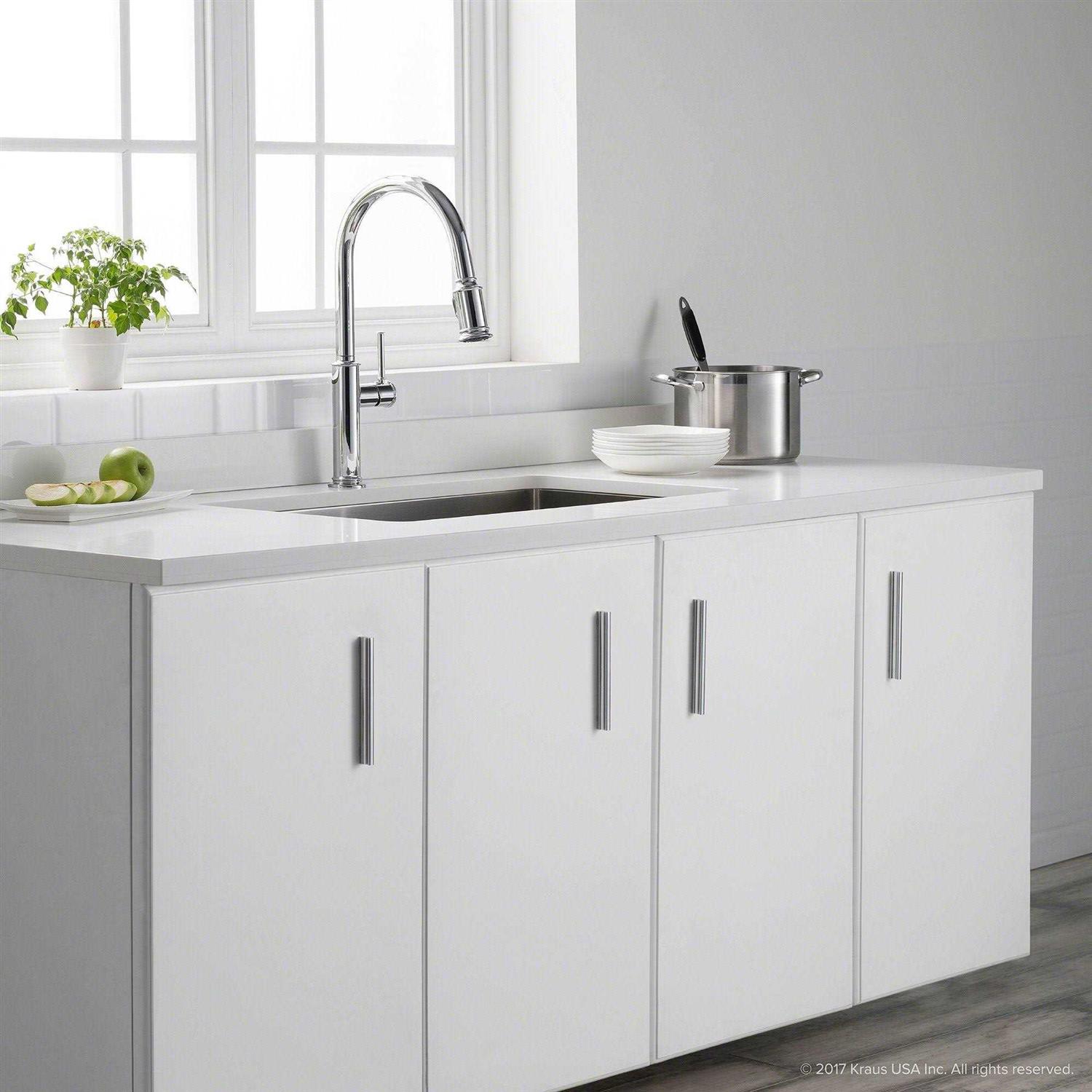Kraus Sellette Single Handle Pull-Down Kitchen Faucet KPF-1680 - Cheap Fitting