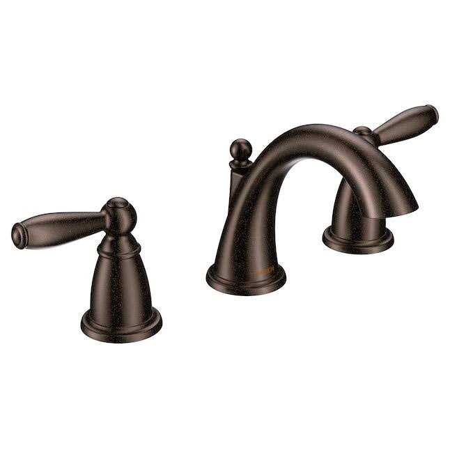 Moen WS84667BRB Caldwell Two-handle High Arc Bathroom Faucet - Cheap Fitting
