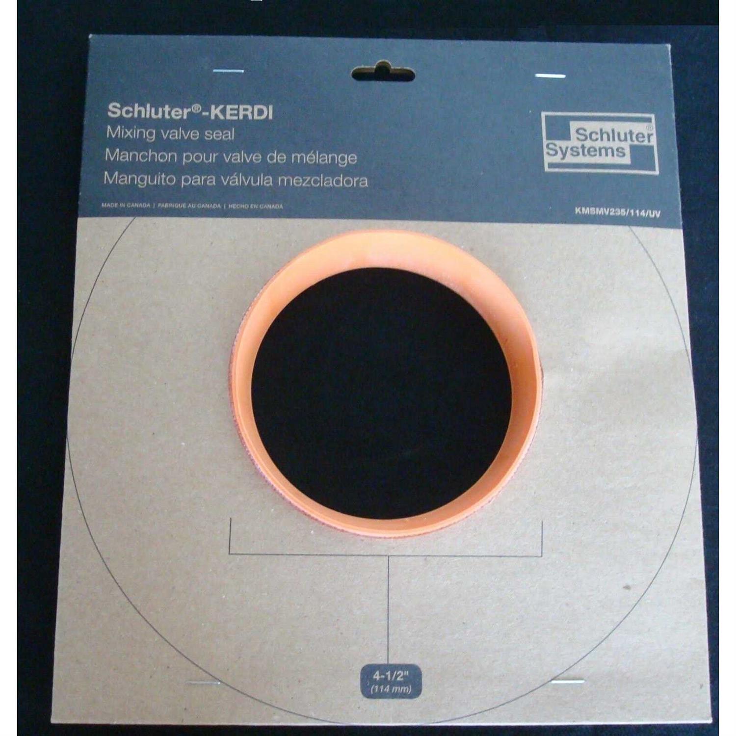 Schluter -Kerdi Mixing Valve Seal - Cheap Fitting