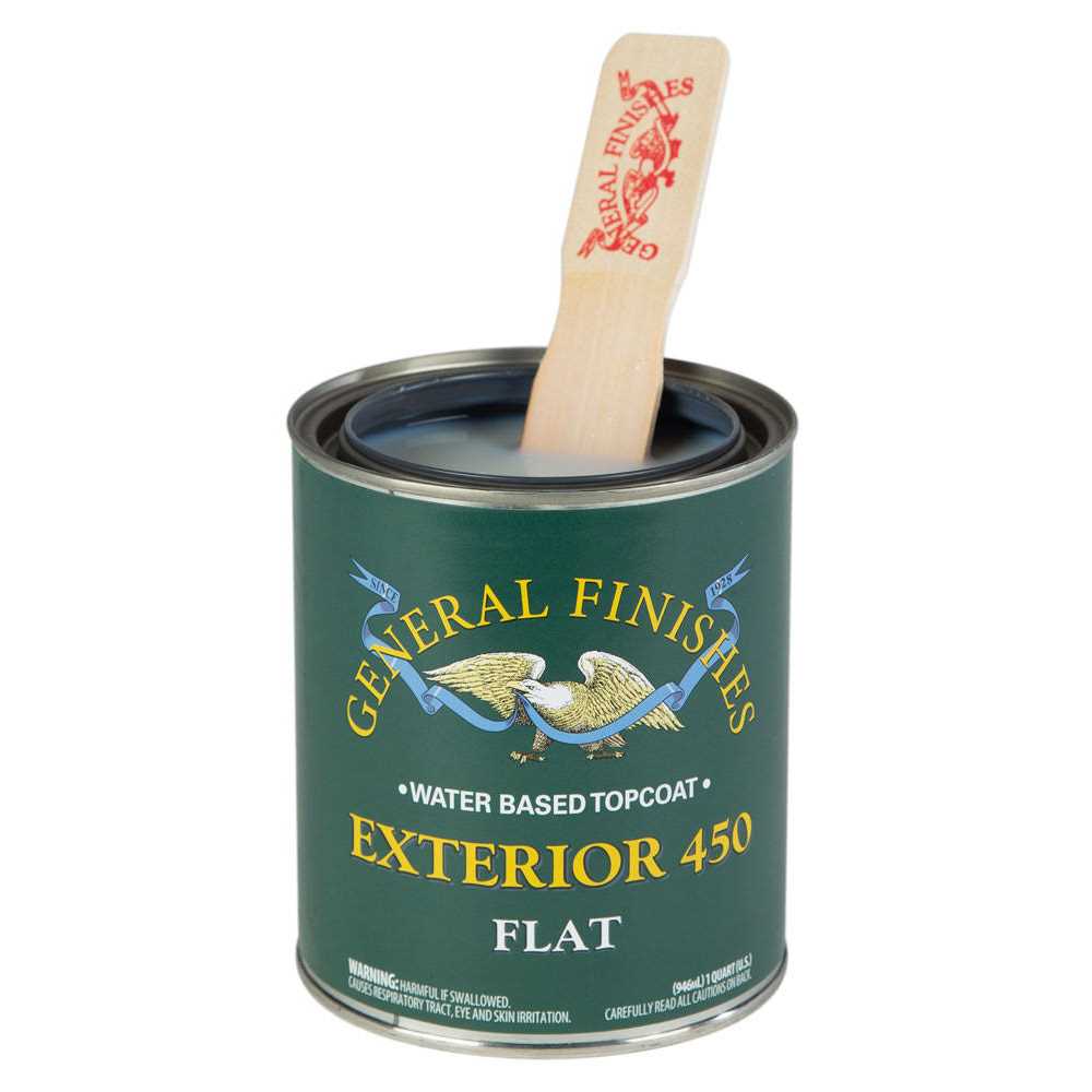 General Finishes Exterior 450 Water Based Topcoat - Cheap Fitting