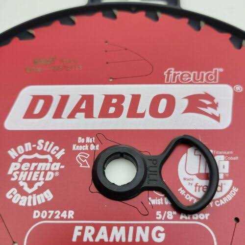 Diablo 7-1/4 in. x 24-Teeth Tracking Point Framing Saw Blade D0724W - Cheap Fitting