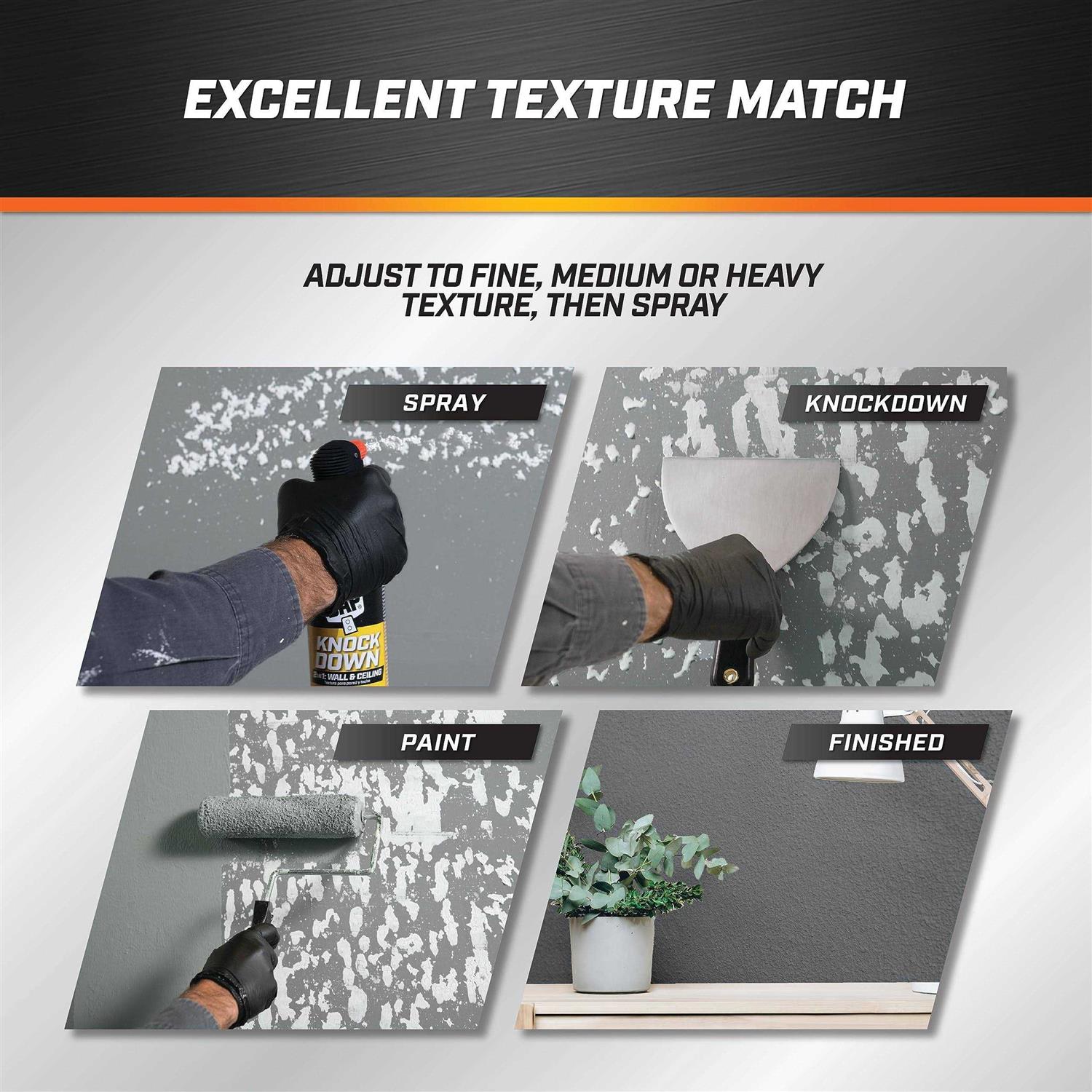 DAP Orange Peel Spray Texture White 25 oz - Cheap Fitting