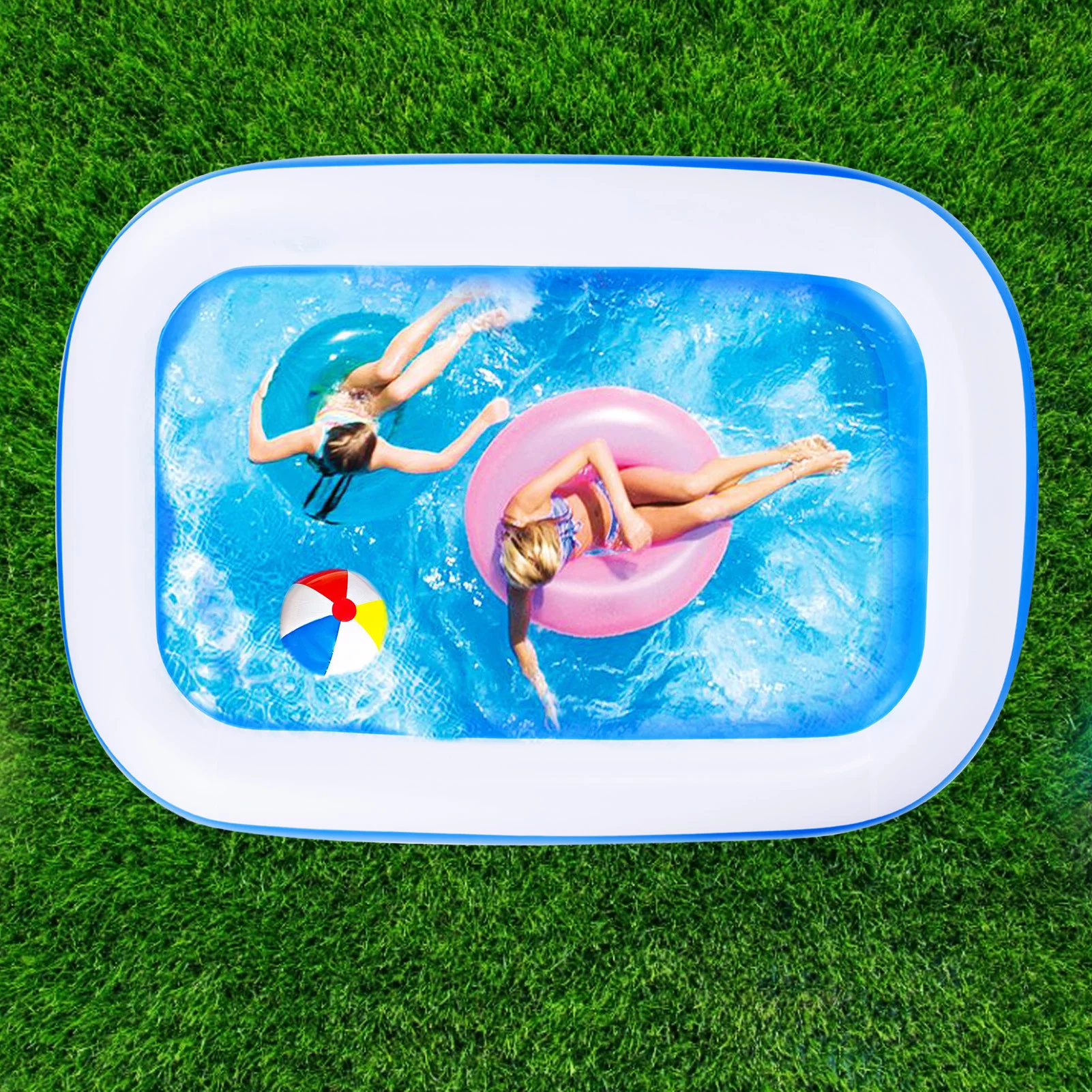 MoonSun Inflatable Pools Kiddie Pool, 71