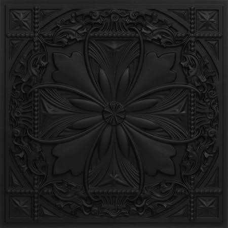 From Plain To Beautiful In Hours 337-Helena 2 ft. x 2 ft. PVC Lay-in or Glue-up Ceiling Tile - Cheap Fitting