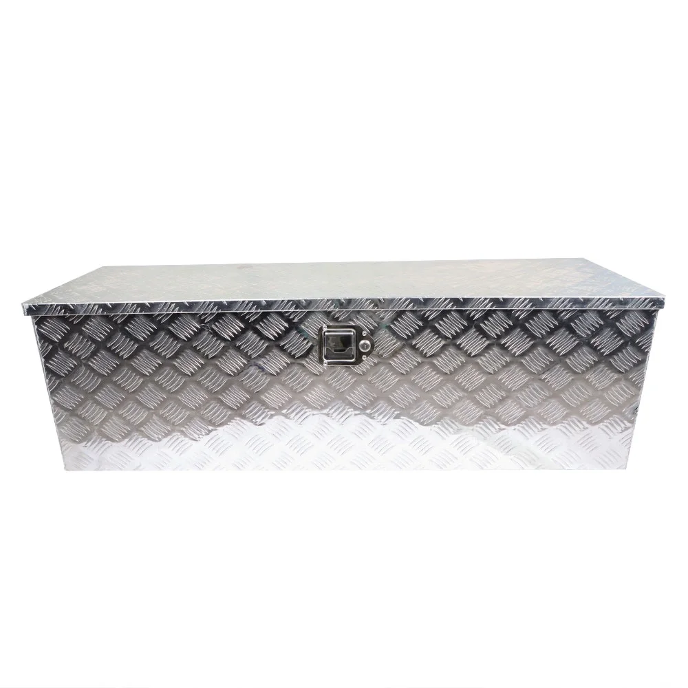 findmall Truck Underbody Bed Tool Box Aluminum 49 Inches with Lock Silver - Cheap Fitting