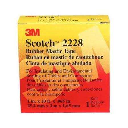 3M Scotch Rubber Mastic Tape 2228 2228-1X10FT - Cheap Fitting