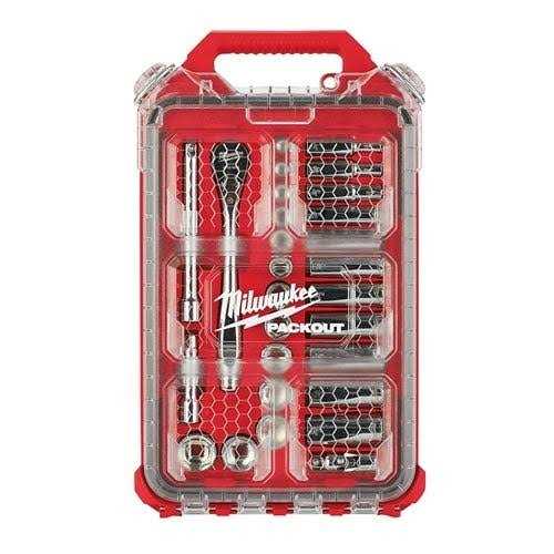 Milwaukee-48-22-9481T 3/8 Ratchet and Socket Set - Cheap Fitting