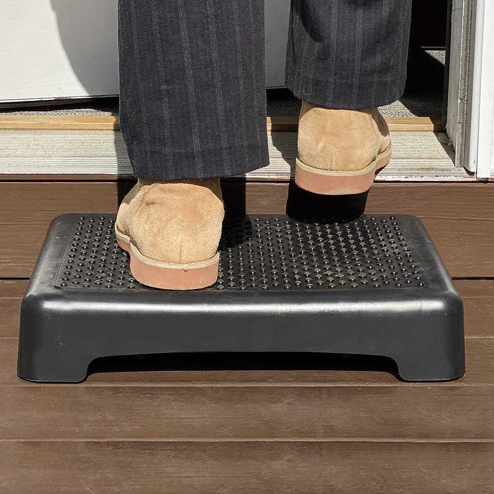 Evelots Mobility Half Step-nonslip Treads-Indoor/Outdoor-Sturdy-Door/Bed/Bathtub - Cheap Fitting
